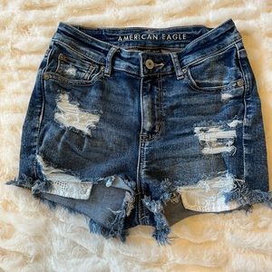 BNWOT American Eagle High Waist Denim Shorts